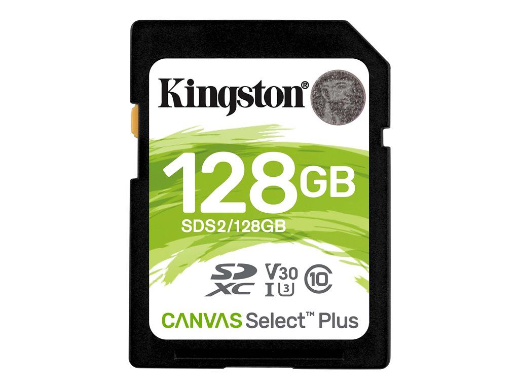 Kingston Canvas Select Plus 128GB SDXC UHS-I Memory Card