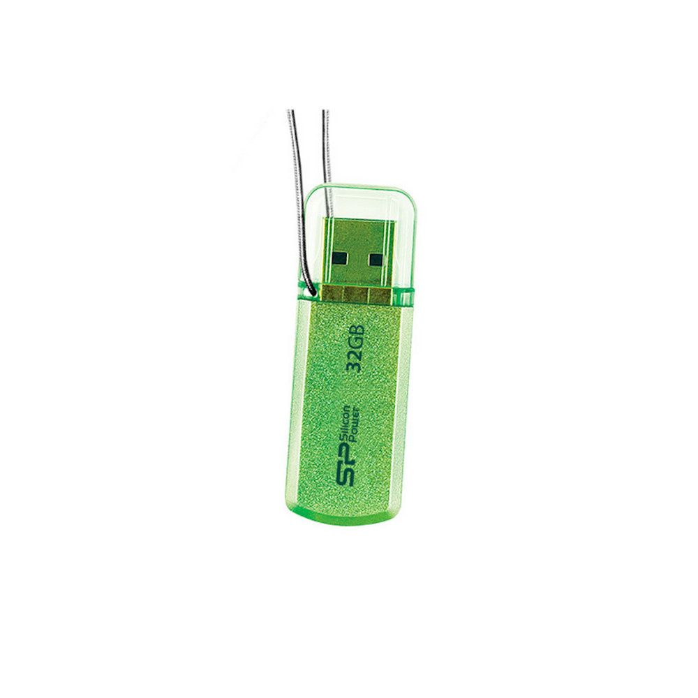Silicon Power Helios 101 8GB USB 2.0 Aluminium Green