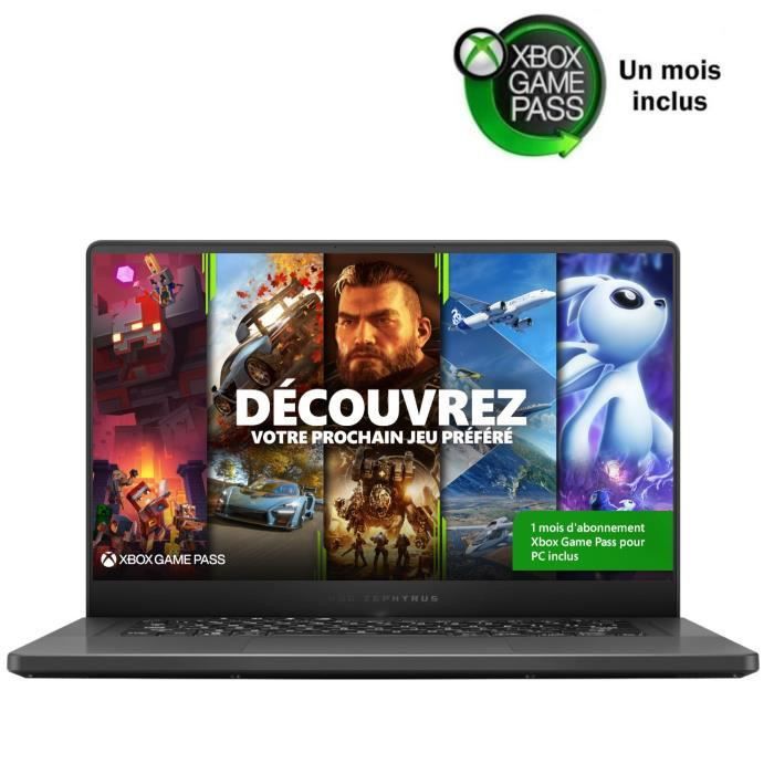 ASUS ROG Zephyrus G15 GA503QM-043T - Ryzen 9 5900HS 16GB RAM 512GB SSD Black