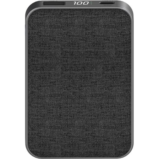 Batería externa Adeqwat 10000 mAh con entrega de energía - Negra