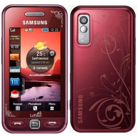 Samsung S5230 Player One Red Flower