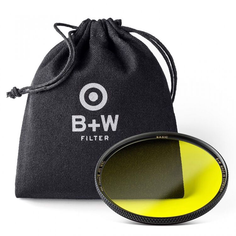 B+W 52mm MRC Yellow Base Filter #495/022