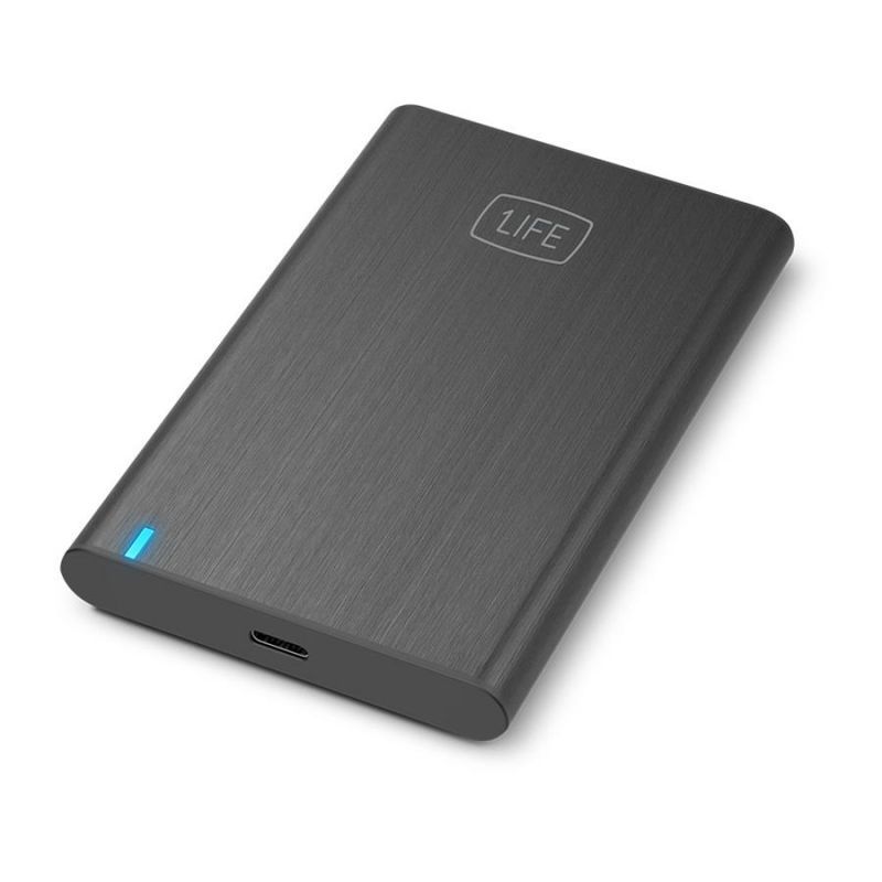 Caja externa 1Life hd:rapid 2,5" SATA USB 3.1 Tipo C