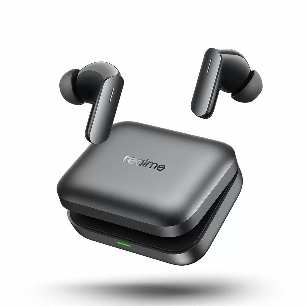 Realme Buds Air 7 Earbuds, Gray