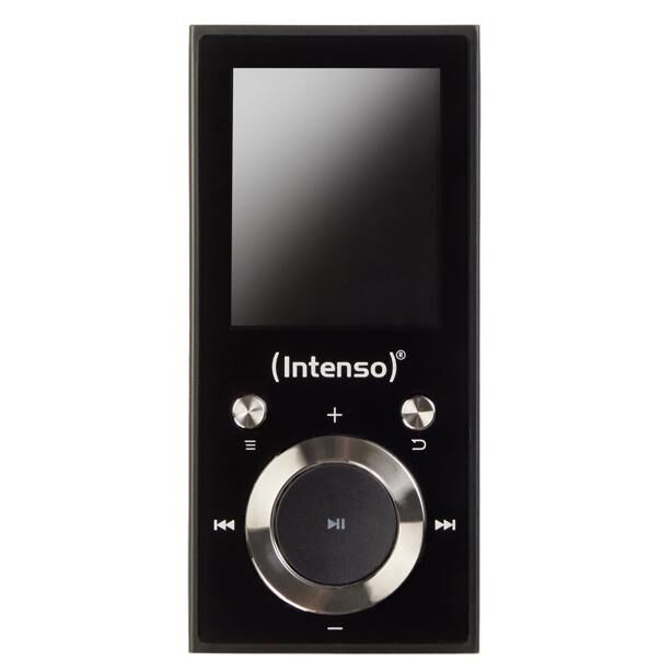 Intenso BT Video Scooter MP3 Player - 64GB, Bluetooth 5.0, 1.8" LCD Screen, USB-C, MicroSD Card Reader, 18h Battery Life, Music & Video Player, Black