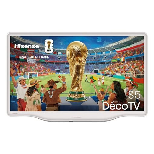 TV Hisense 32S5Q QLED de 32 pulgadas Blanco Morandi