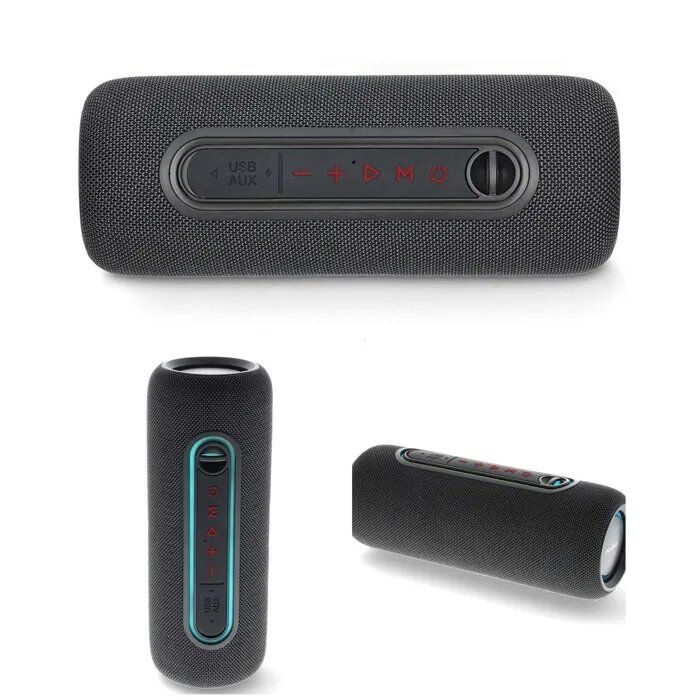 Lenco Bluetooth Speaker - 30W Boombox TWS IPX5 RGB LED
