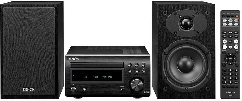 Sistema de audio hi-fi Denon D-M41 con lector de CD y Bluetooth