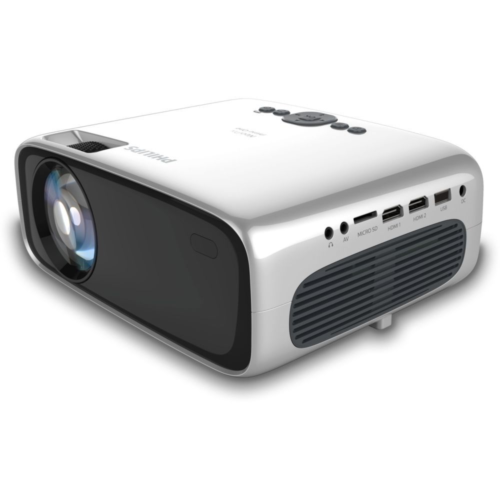 Philips NeoPix Prime One NPX535 - 180-Lumens Portable LCD Projector - 1280x720p, 16:9 Aspect Ratio