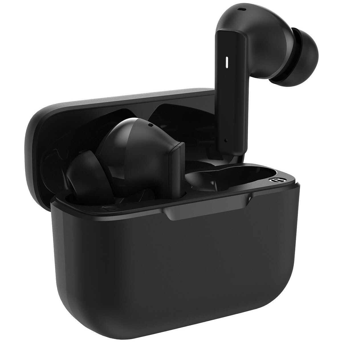 Auriculares Akashi Premium con Cancelación de Ruido ANC + ENC inalámbricos Bluetooth Negro