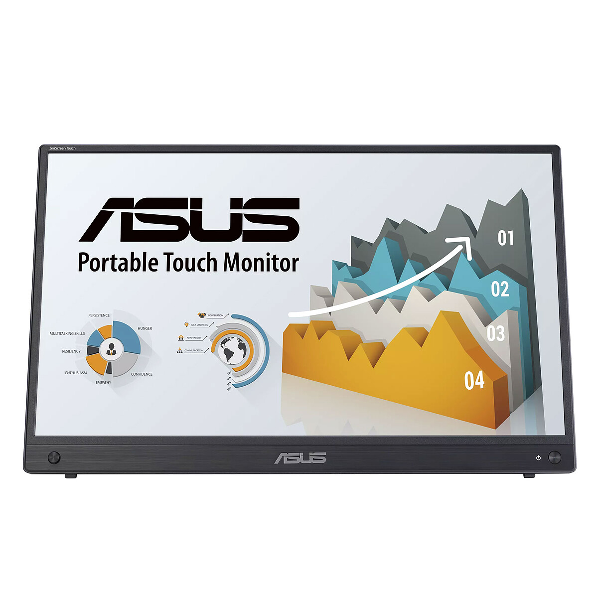ASUS ZenScreen Touch MB16AMTR 15.6" LED Monitor