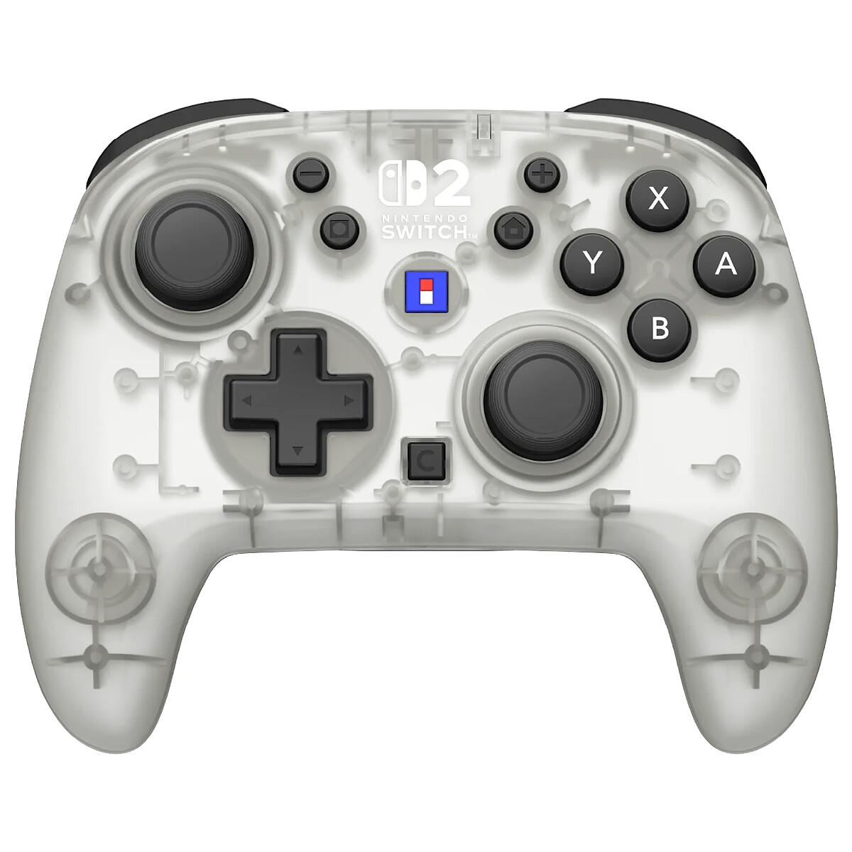 Controlador inalámbrico Hori Horipad Turbo Switch 2 (Blanco Nieve)