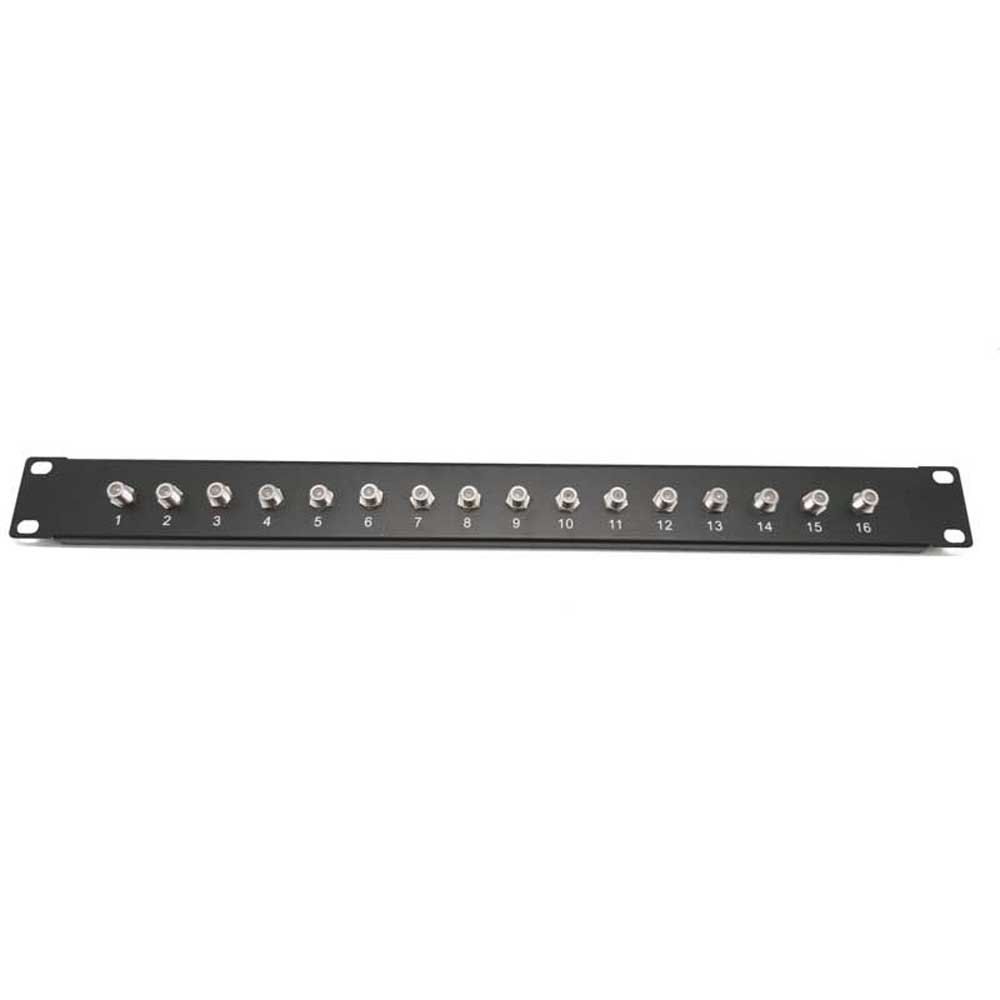 Euroconnex 1U 19-Slot 16-Port Connection Panel