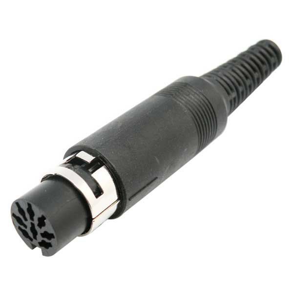 Euroconnex 8-Pin Female Connector (DIN 1050)