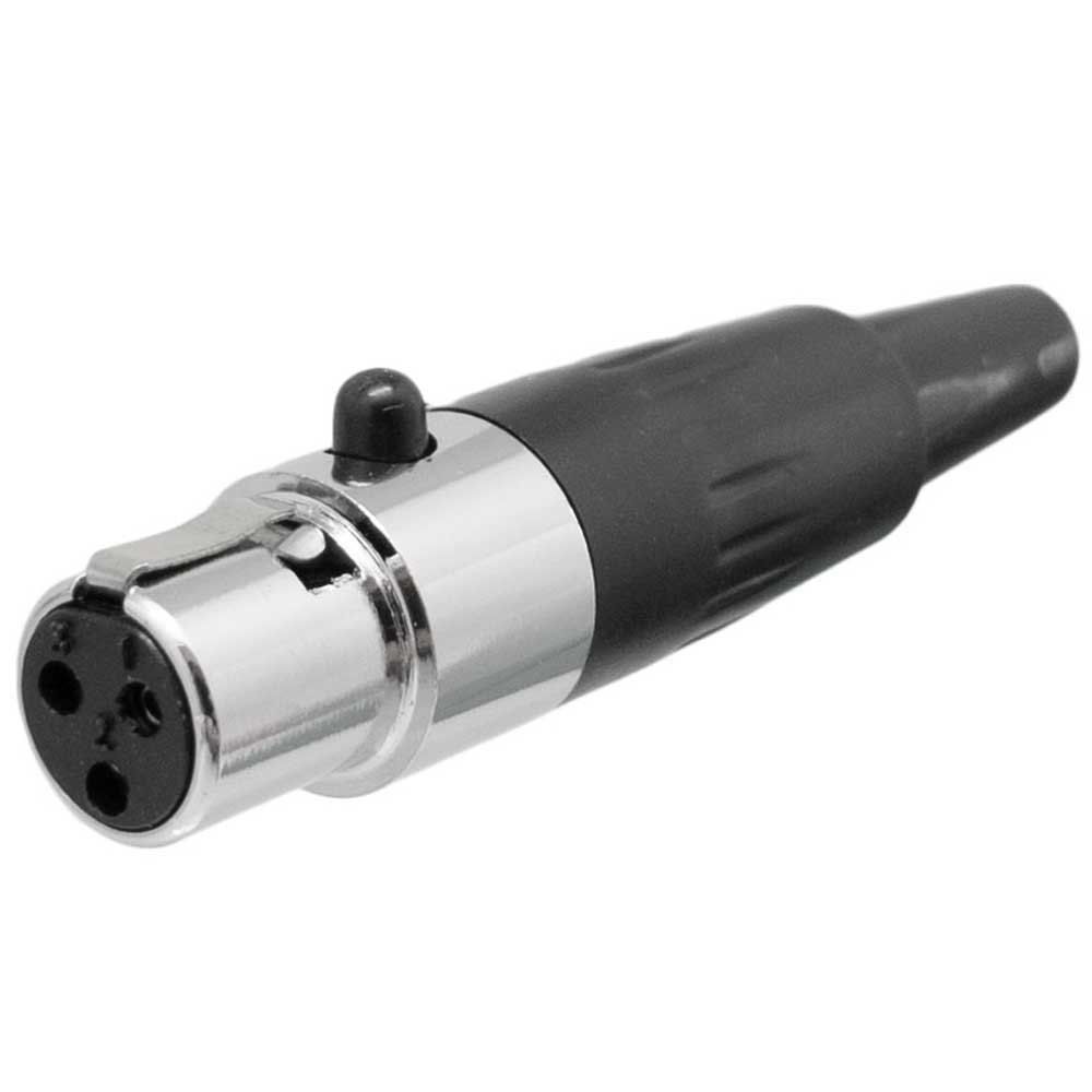 Euroconnex XLR Female Connector 2447 Mini Micro 3P