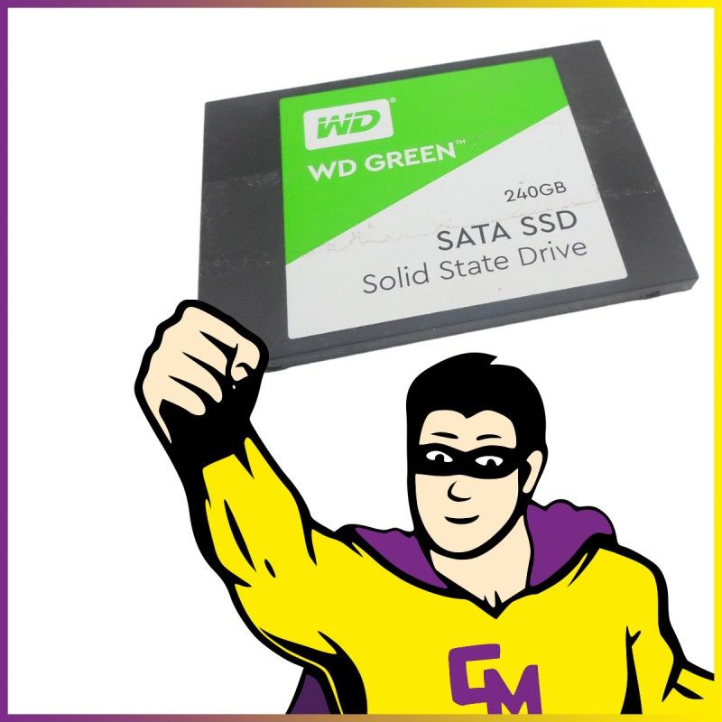 SSD de Estado Sólido Western Digital WD Green - 240 GB, 2.5'', SATA III, 6 Gb/s