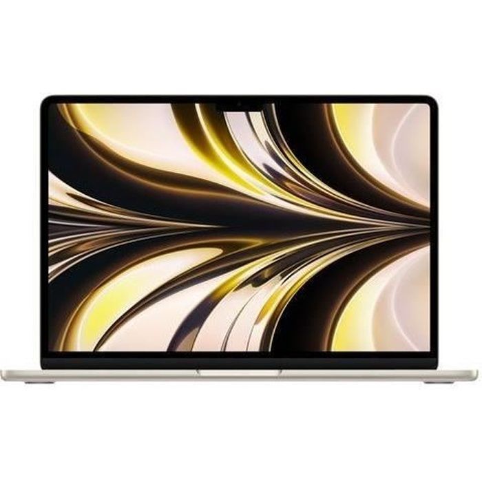 MacBook Air 13-inch, 2022 Apple M2, 3.5GHz, 8GB RAM, 256GB SSD - Stellar Light - Refurbished - Excellent Condition