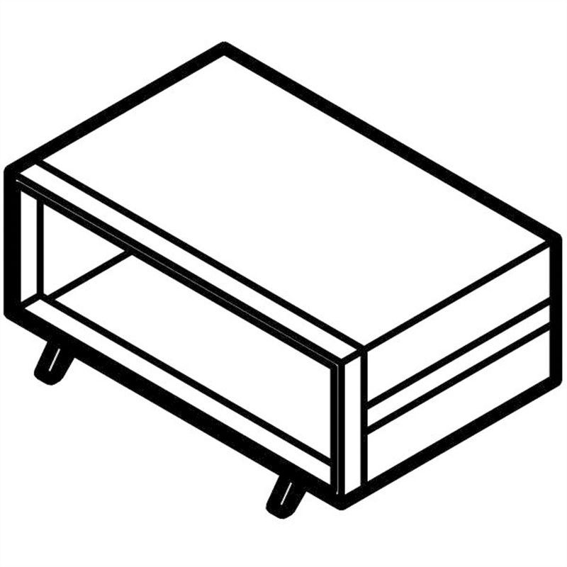 Schroff Folding Plastic Stand, Grey