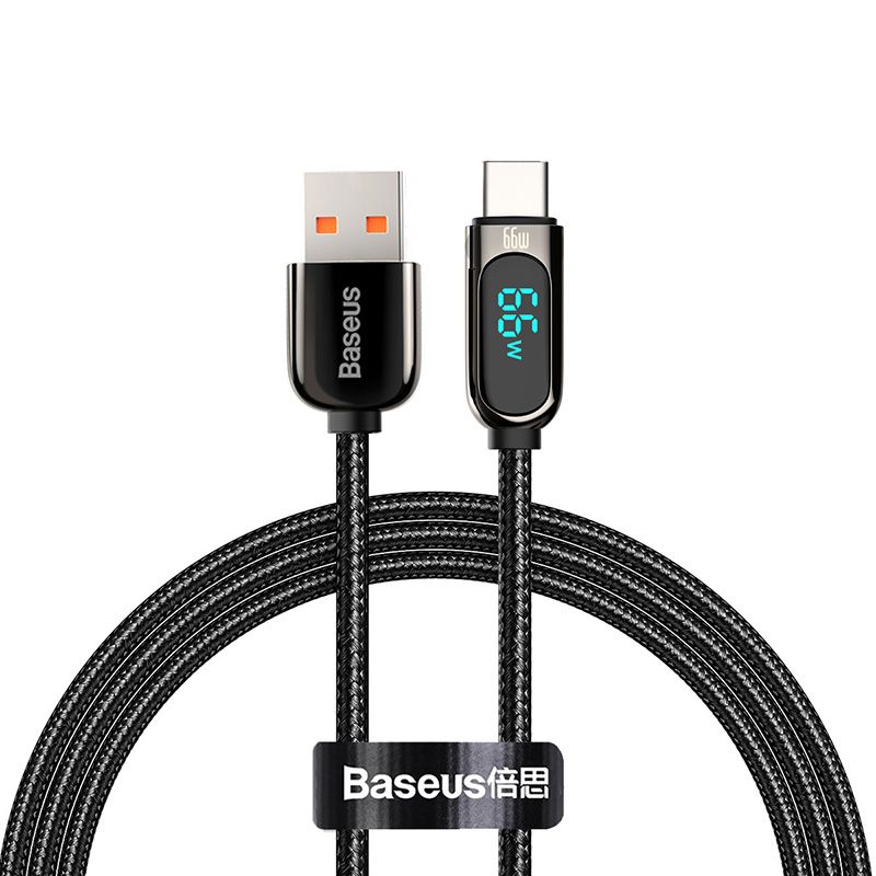 Baseus USB Cable 1m USB A to USB C Black