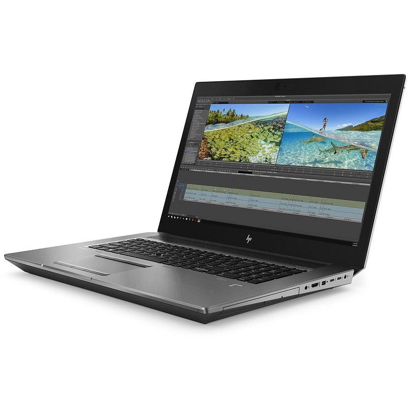 HP ZBook 17 G6 - Processeur Intel Core i7, 2,6 GHz, 32 Go de RAM, 512 Go SSD, Sans NVIDIA Quadro RTX 5000, WiFi, Webcam, Windows 10 AZERTY
