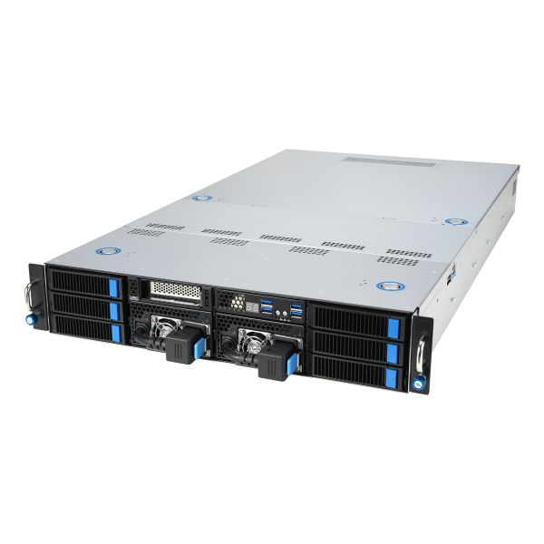 Asus Rack Server Barebone C741, 2U, Black