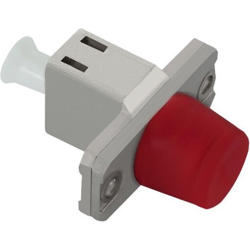 Conector de red Qoltec Hybrid - LC/UPC (F) a FC/UPC (F) - Fibra óptica