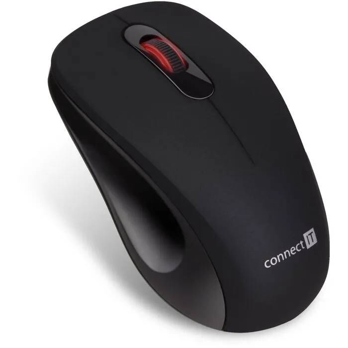 Connect Mute Wireless Mouse Black