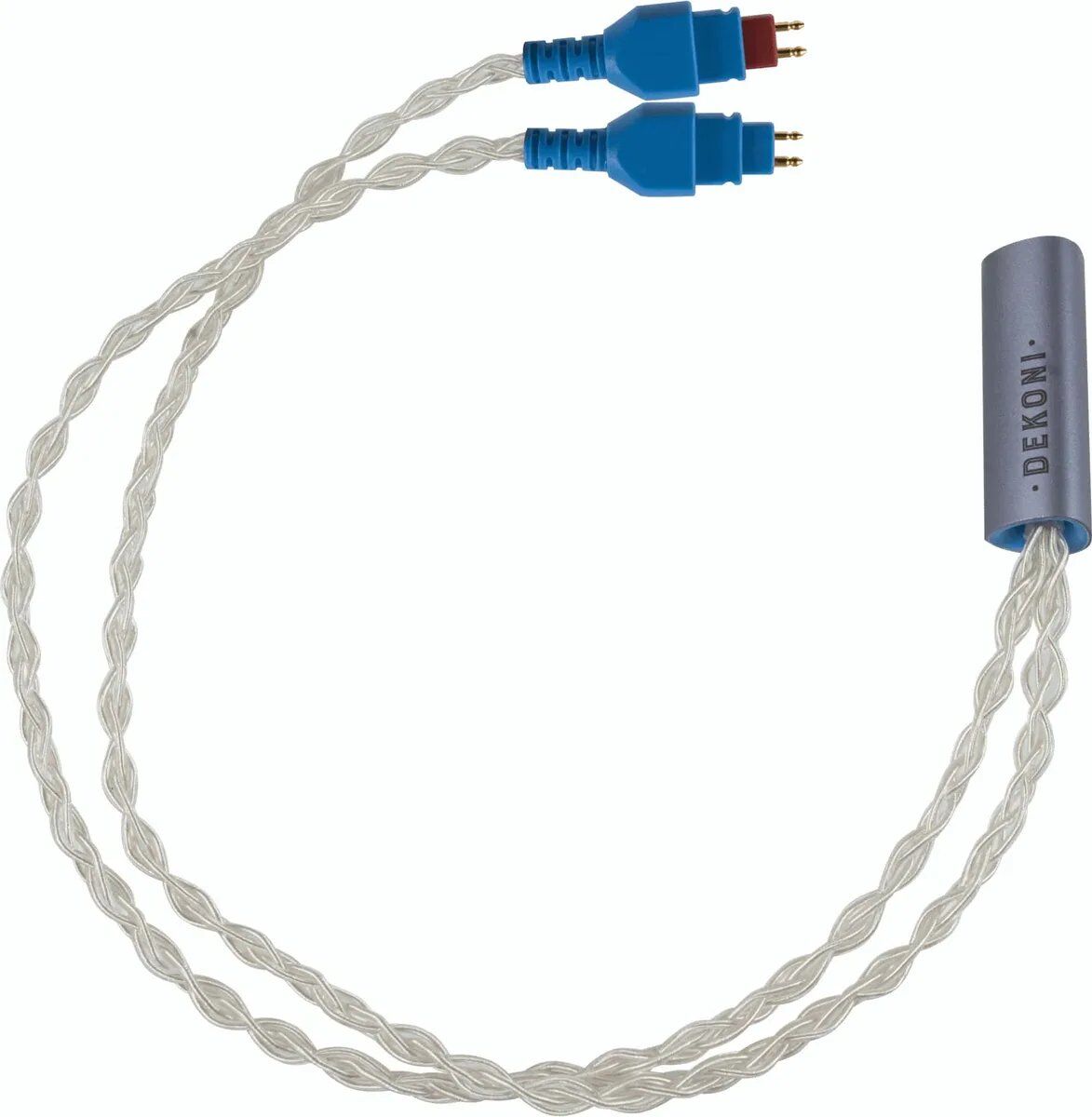 Dekoni Audio HD600 Series Silver Twisted Cable Connectors