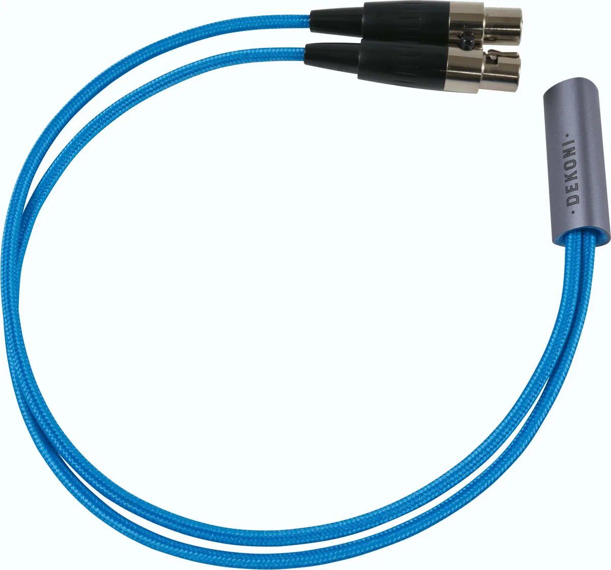 Dekoni Audio Mini XLR Adapters with Nylon Cable