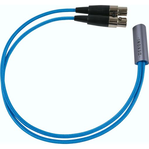 Adaptateurs Dekoni Audio mini XLR avec câble en nylon