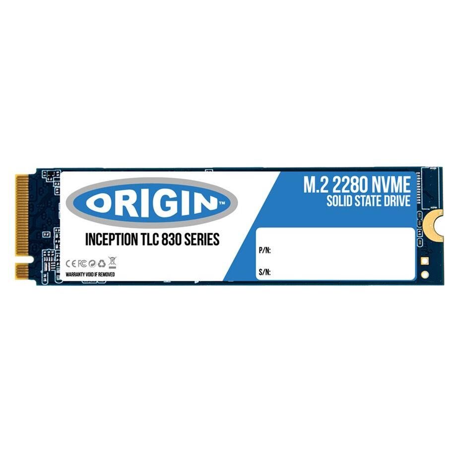 Disque dur solide Origin Storage Inception TLC830 Série Pro - 512 Go - M.2 2280 PCIe 3.0 (NVMe)