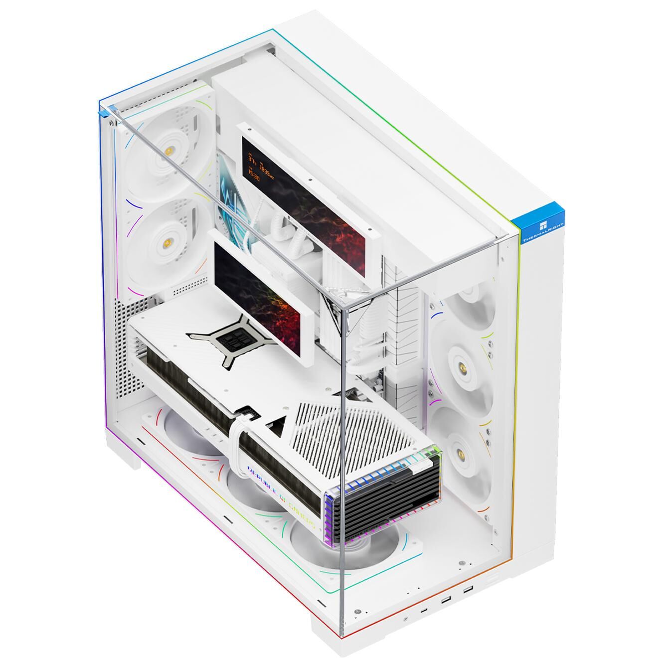 Thermalright A70 Vision White PC Case, White