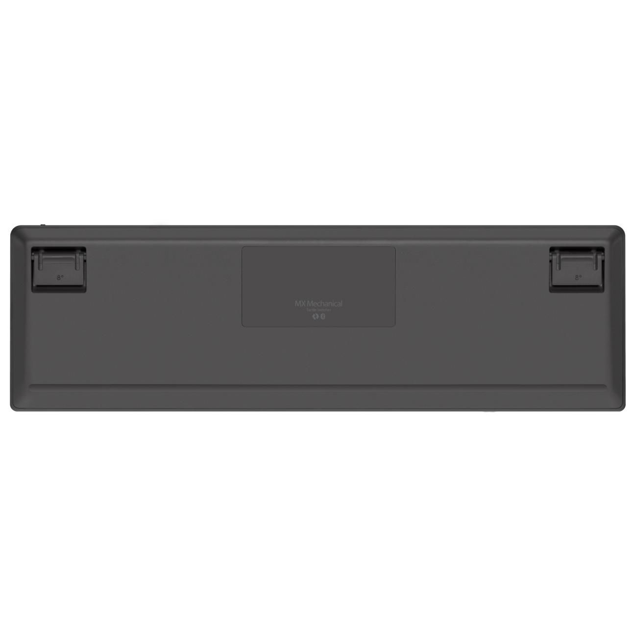 Logitech Wireless RF + Bluetooth Desktop Keyboard QWERTY Nordic Graphite
