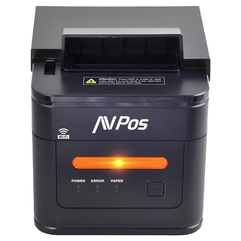 AVPos K46W Wireless and Wired Direct Thermal POS Printer