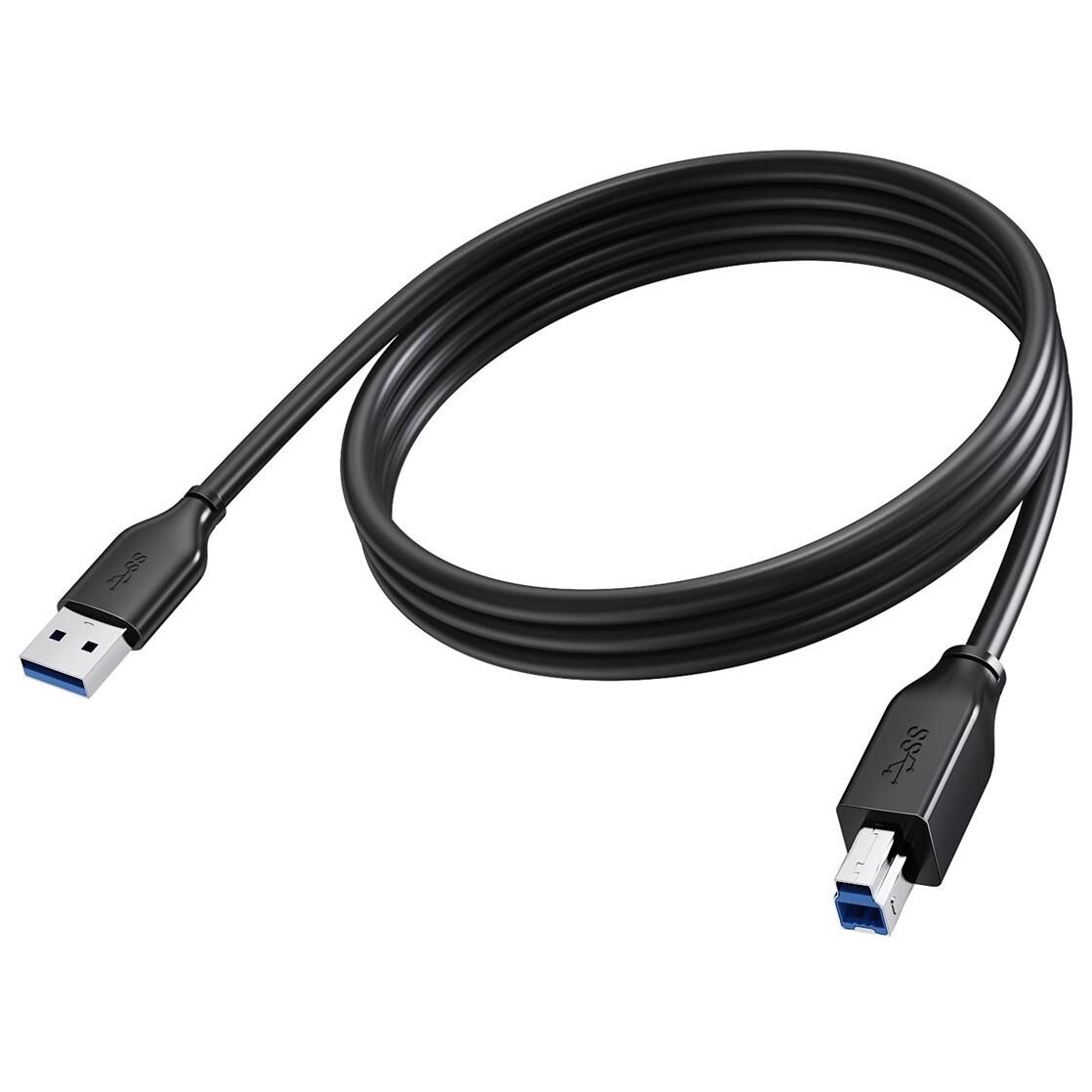 Vision USB 3.0 Cable - 2m - Black