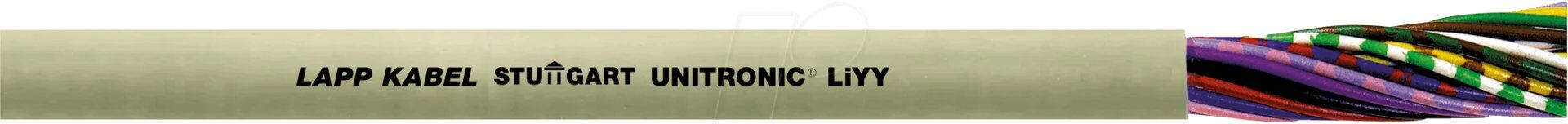 LAPP UNITRONIC LiYY 2 x 0.34 mm² Grey Cable - 50m (0028402)