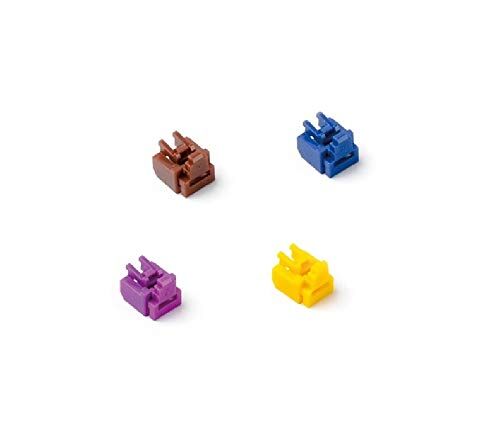 Smartkeeper RJ-45 Interface Lock (10 Pack) - Blue