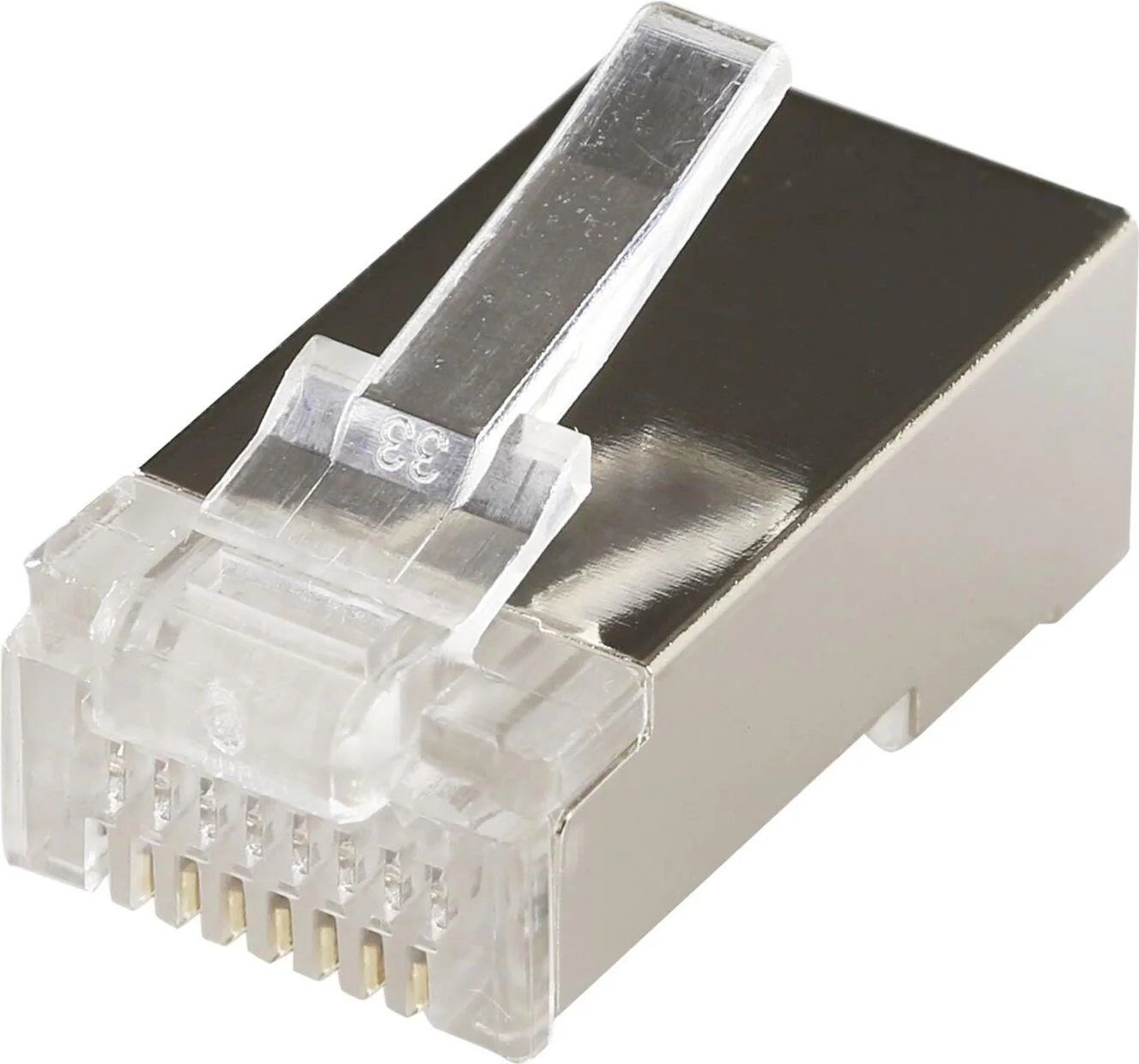 MicroConnect Cat6 FTP RJ45 Modular Connectors (100-Pack)