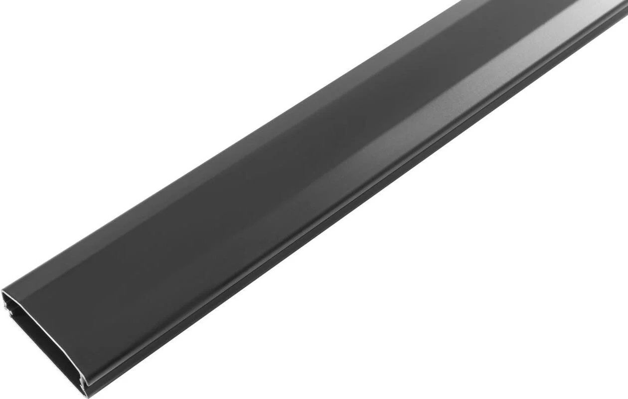 VivoLink VLWL110B Straight Cable Channel, Black