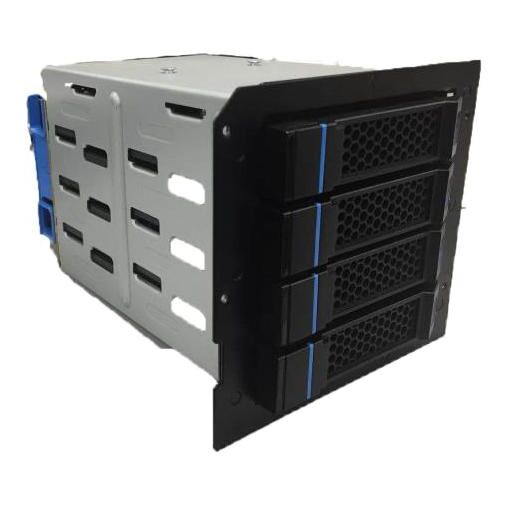 Soporte de almacenamiento de discos Chenbro 3,5", Negro