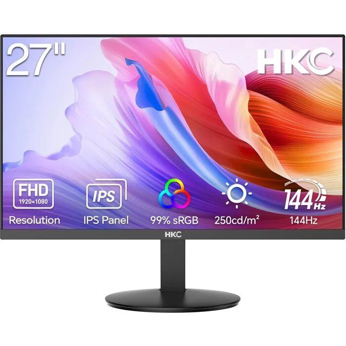 Monitor HKC V2718S de 27 pulgadas Full HD IPS 144 Hz