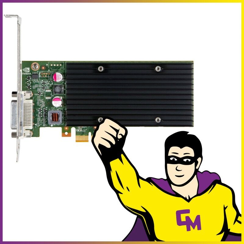 PNY Nvidia NVS 300 VCNVS300X1-T 512MB PCIe DMS-59 High Profile Graphics Card