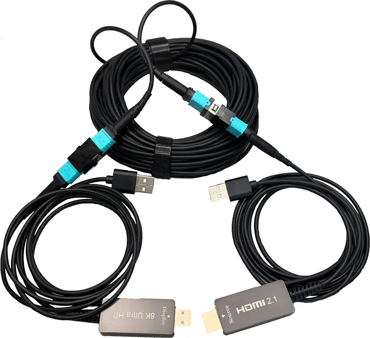 Cable HDMI Óptico Real MPO 8K (5 m)
