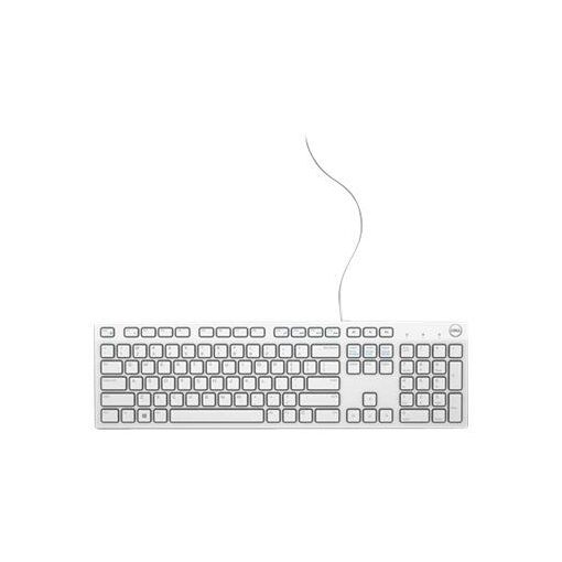 Dell KB216 USB Keyboard - QWERTZ - German - White