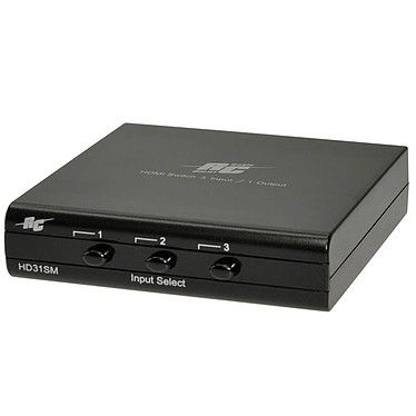 Real Cable HD-31SM - HDMI Switch - 3 Input, 1 Output