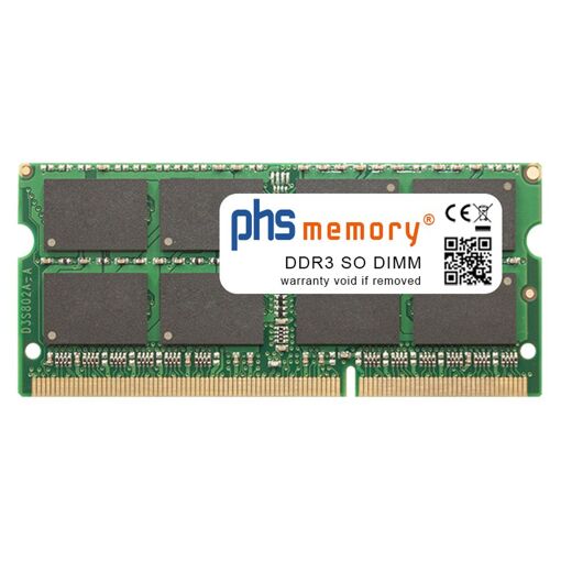 Memoria Phs-Memory 8 GB DDR3 1600 MHz