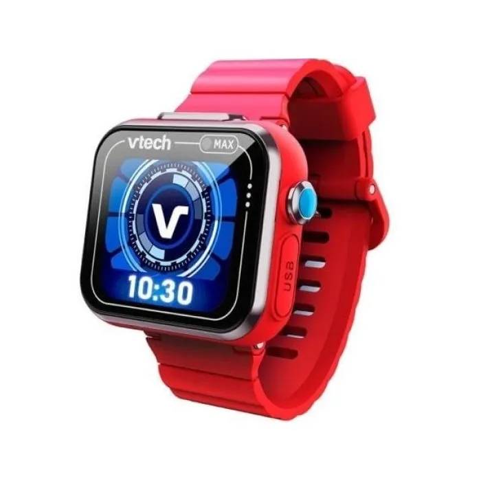 VTech Kidizoom Smartwatch Max, Red, 256MB, Double Camera, Kids Games
