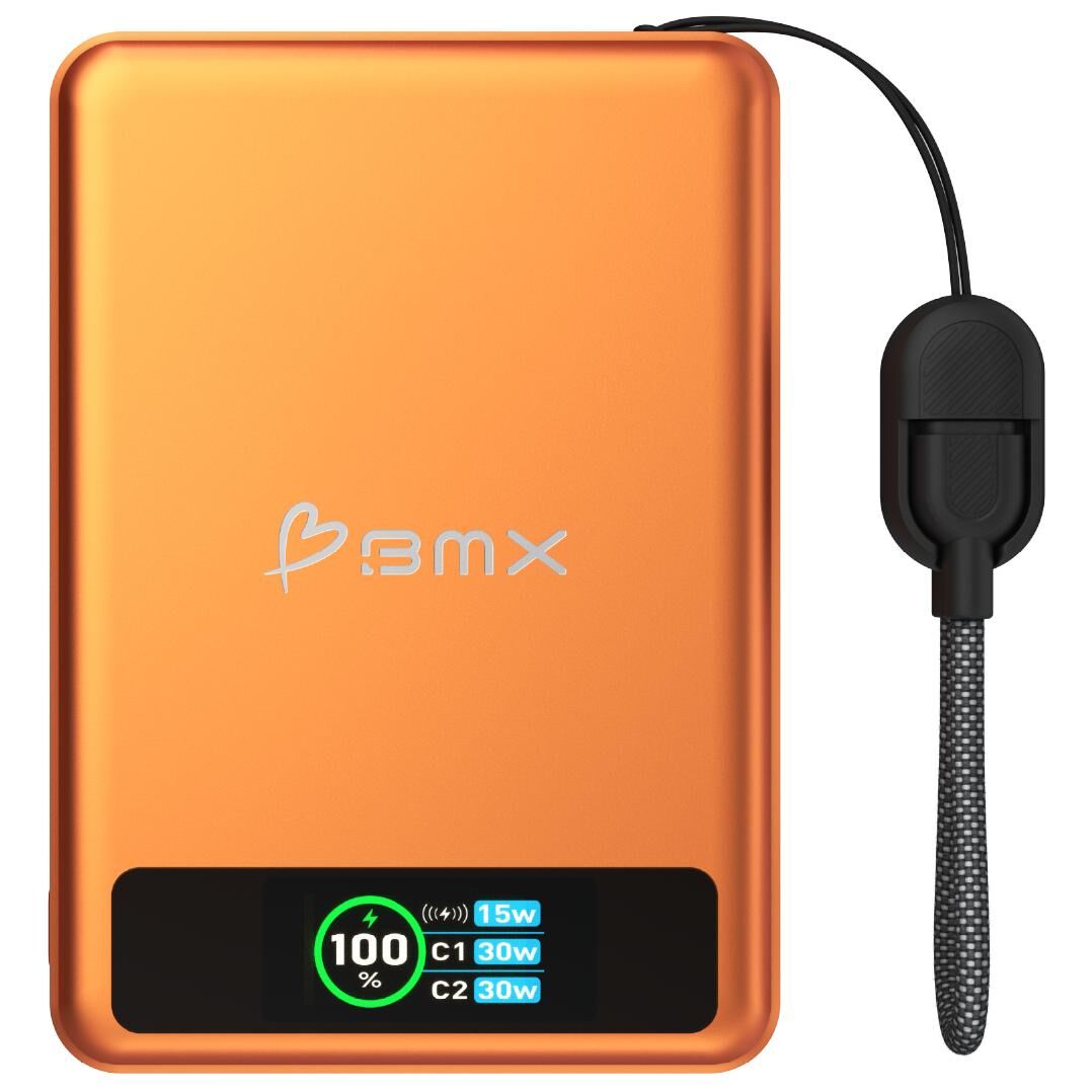 Better Mobile Xperience 10,000mAh Power Bank (Semi-Solid State) - Orange