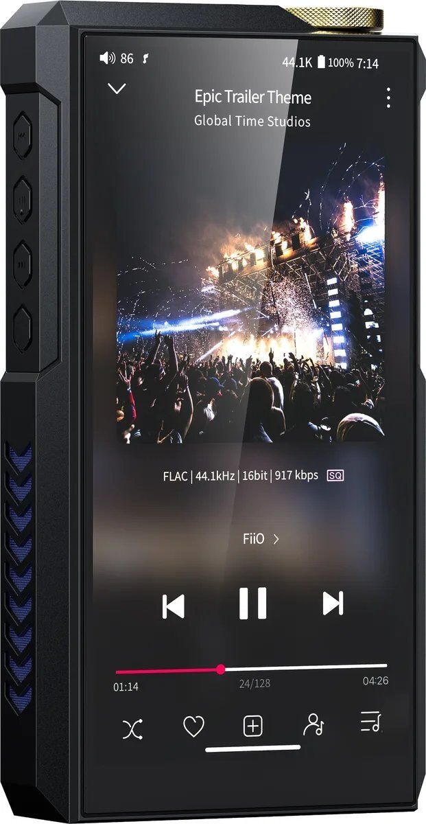 FiiO M27 Audio Player (Aluminum) - Black