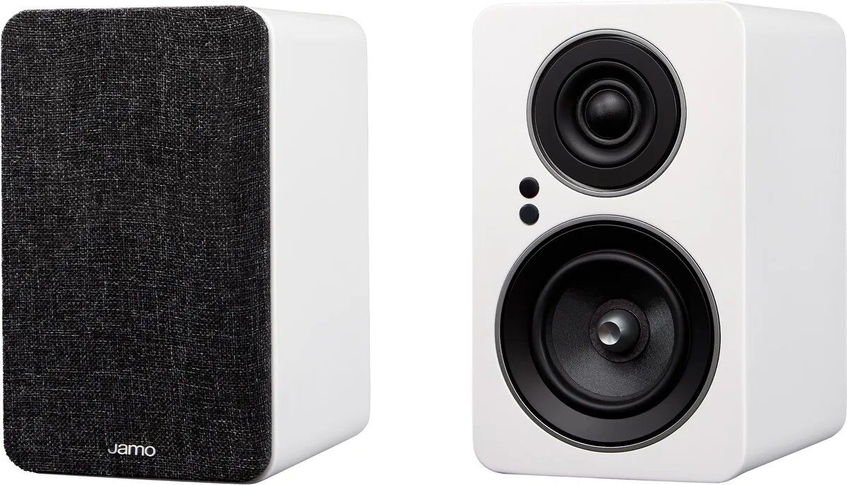 Jamo C705PA MKII Wireless Hi-Fi Speaker - White (Pair)